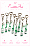 Korean Soju Bottle Acrylic Keychain | Chamisul Fresh Soju Keychain | Cute Korea Bag Charm | Kawaii Keychain