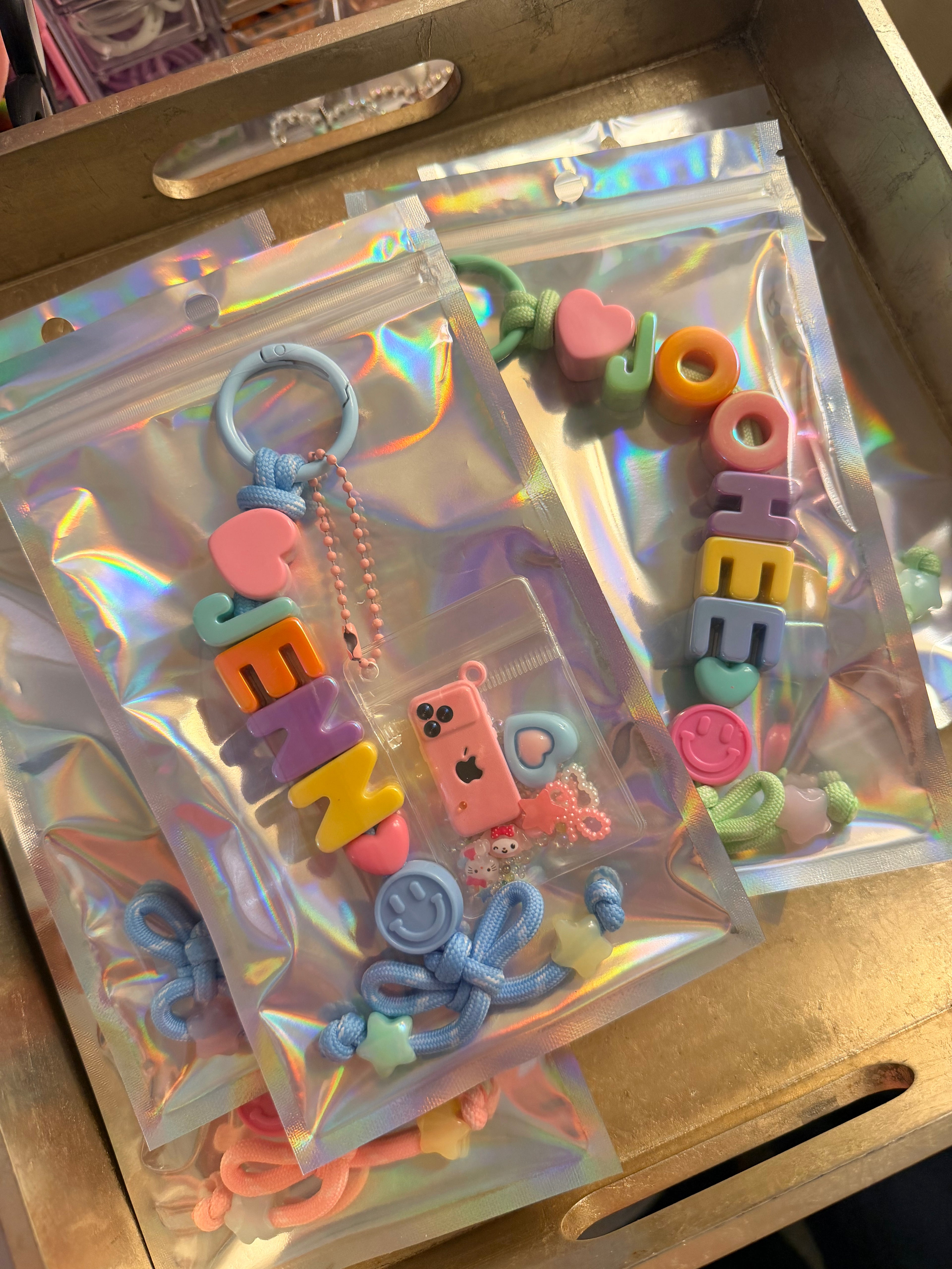Original Classic Custom Name Keychain