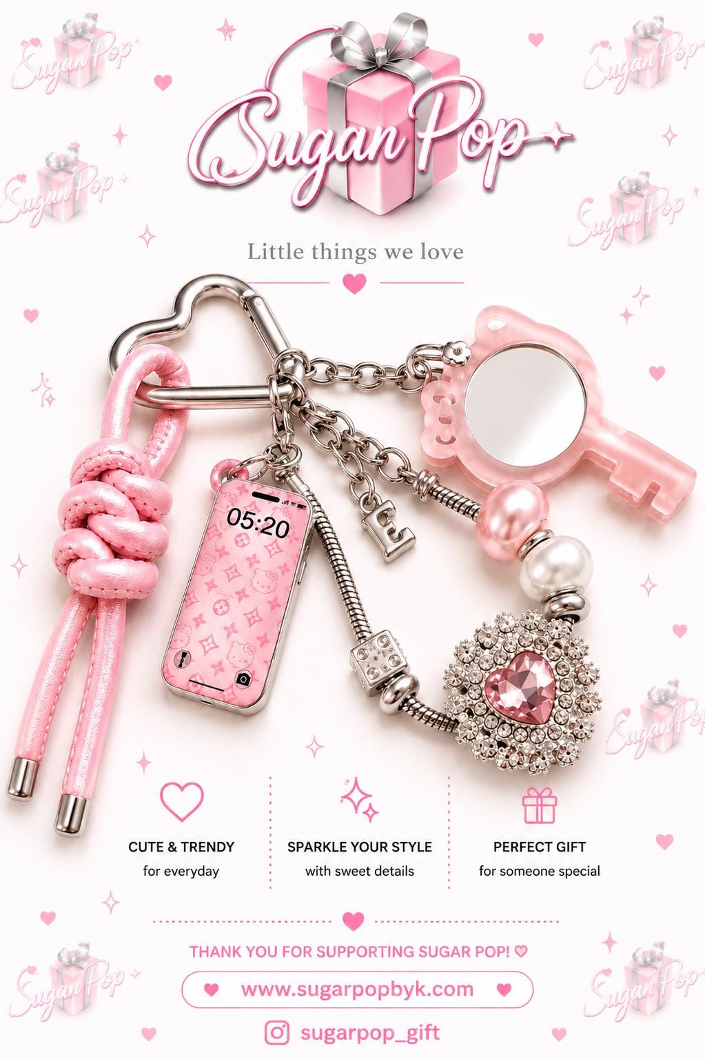 Sugar Pop Keychain