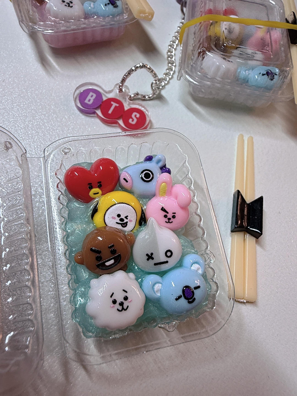 K-pop Mini Bento Keychain