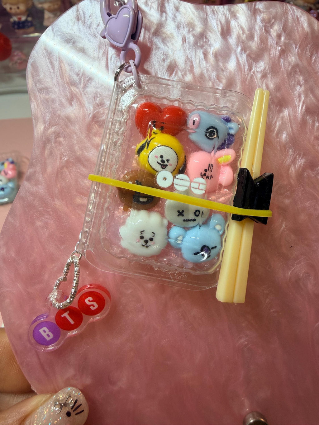K-pop Mini Bento Keychain