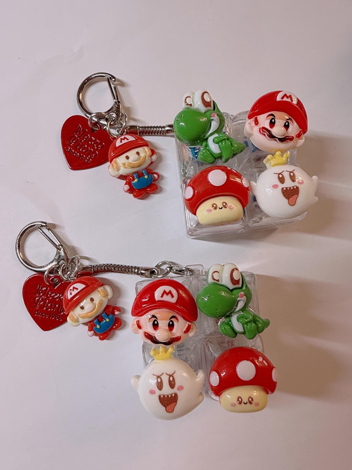 Cute 3D LED Clicker Keychain | Kawaii Character Keyboard Clicker | Fidget Toy Bag Charm | Sensory Keychain